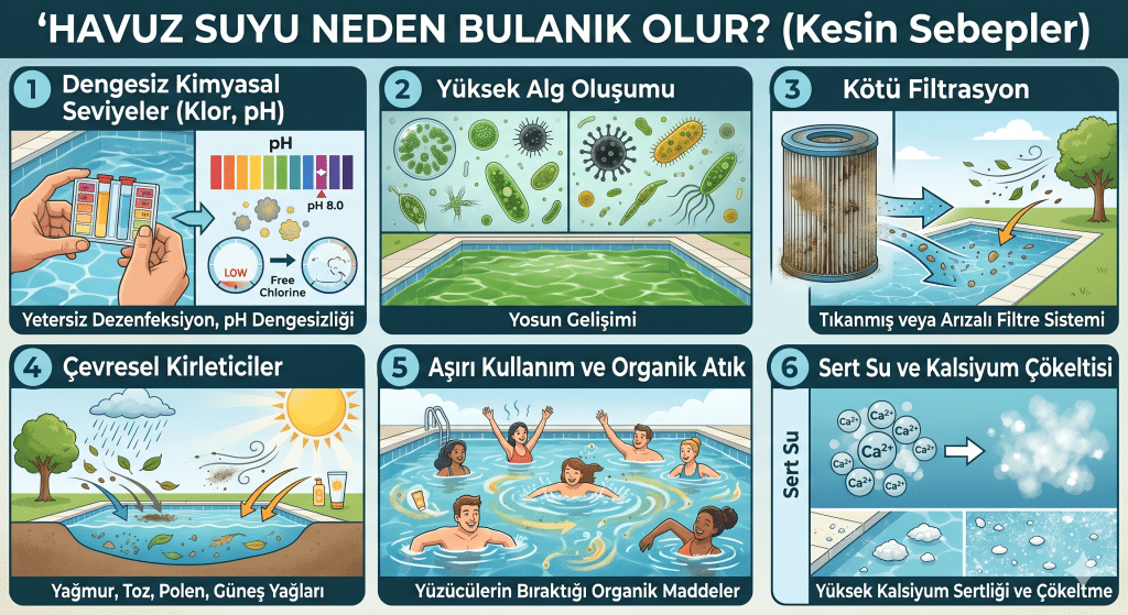 4. Yosun Başlangıcı İlk Aşamada Bulanıklık Yapar